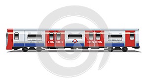 London Underground Tube Train