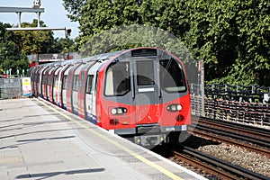 London Underground tube train