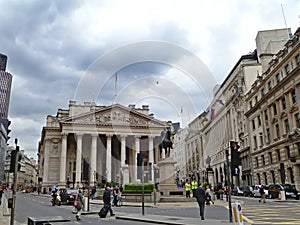Building of Bank of England, London, United Kingdom. 13th April 2011