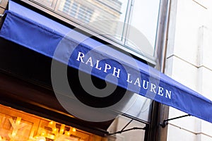 Ralph Lauren flagship store luxury brand boutique in London