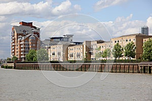 London, warehouse converted into apartments photo