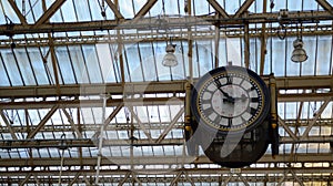 London Waterloo station clock