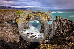 Londrangar Basalt Cliffs