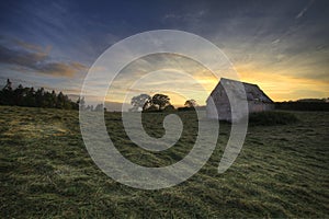 Lone barn