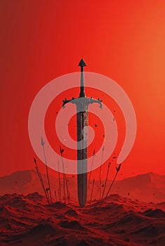 The Lone Blade AI-GENERATED