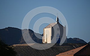 Lone Church on the Hill in Felicity photo