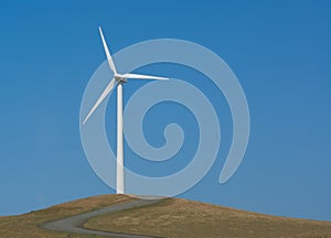Lone Power Generating Windmill