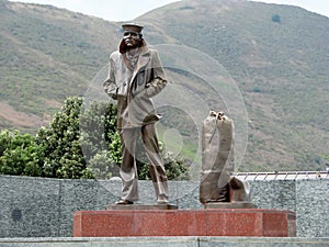 The Lone Sailor Memorial Statue