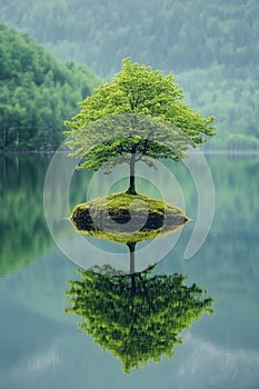 Lone Tree Island Lake