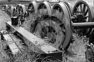 railway axles photo