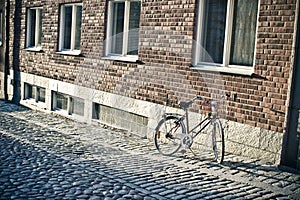 Lonely bicycle