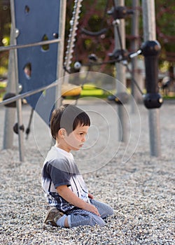 Lonely bored child