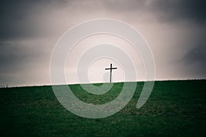 Lonely cross on the horizon series