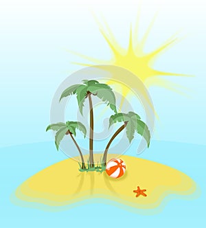 Lonely Holiday Island