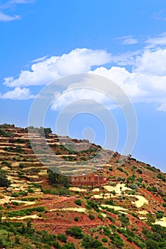 Lonely house in Morocco