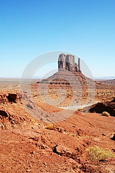 Lonely Monument Valley