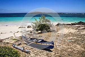 Lonely Pirogue, The 3 bays, Diego Suarez, Diana, Madagascar