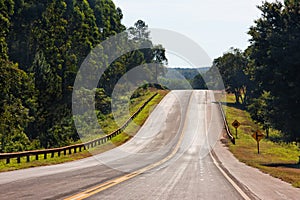 Lonely Road in Argentina