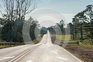 Lonely Road in Argentina