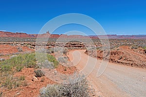 Lonely Road in the Desert Southwest