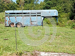 Lonely rustic Trailer