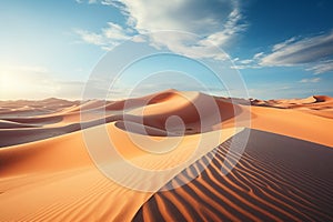 The lonely sand dunes speak volumes about the reality of global warming