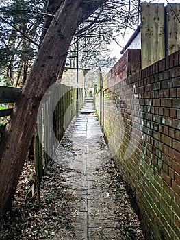 Lonely street in Southampton