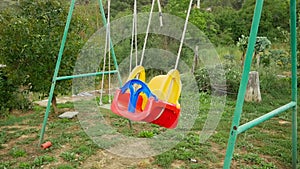 Lonely swings during alertness in Spain