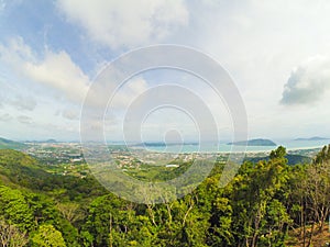 Lonely viewpoint at Phuket