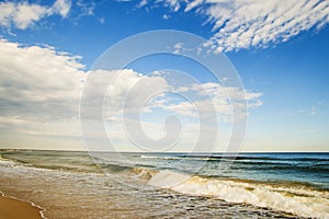 Lonesome beach of the Baltic Sea