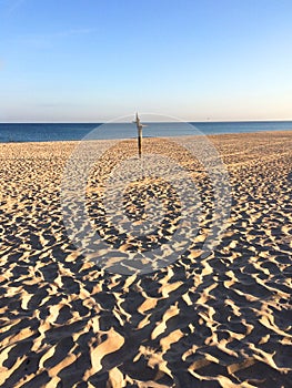 Lonesome beach of the Baltic Sea