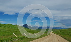 Lonesome road, Montana