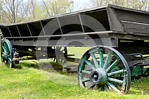 Long Antique Wagon