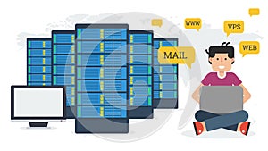 Long banner - Web hosting administration