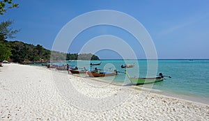 long beach on ko phi phi island