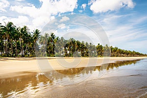 Long Beach at San Vincente, Palawan, Philippines