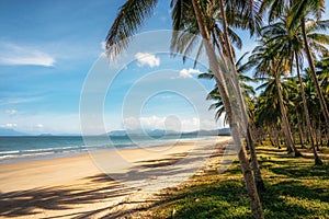 Long Beach at San Vincente, Palawan, Philippines