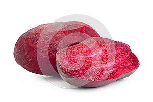 Long beet-root closeup