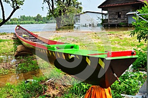 Long boat for Racing at Surin Thailand