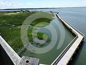 Long bridge in Port Royal.