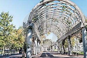 Long Corridor at Christopher Columbus Waterfront Park, Boston