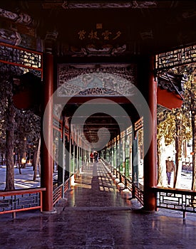The long corridor of Summer Palace