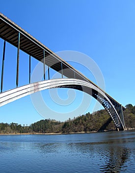 Long czech bridge