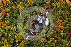 Blackwater Falls in Autumn - Blackwater Falls State Park - Long Exposure of Waterfall - West Virginia