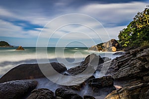 Long Exposure Beach Pedra da Praia do Meio Trindade, Paraty Rio