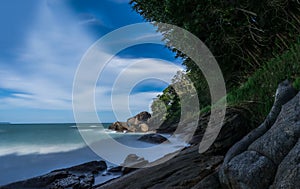 Long Exposure Beach Pedra da Praia do Meio Trindade, Paraty Rio