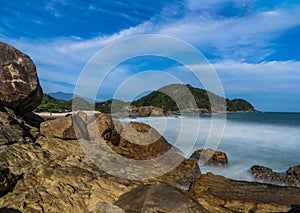 Long Exposure Beach Pedra da Praia do Meio Trindade, Paraty Rio