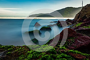 Long Exposure Beach Pedra da Praia do Meio Trindade, Paraty Rio