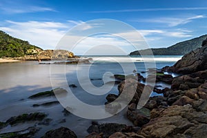 Long Exposure Beach Pedra da Praia do Meio Trindade, Paraty Rio photo