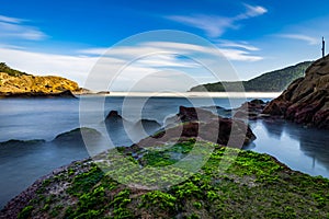 Long Exposure Beach Pedra da Praia do Meio Trindade, Paraty Rio photo